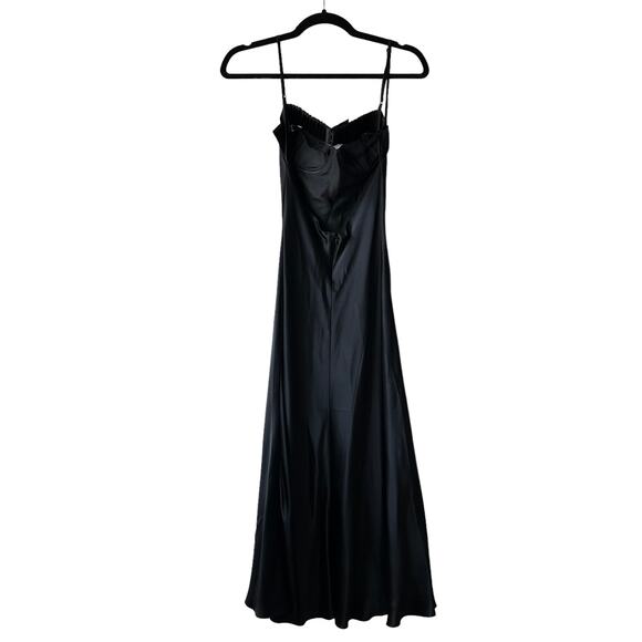 New Mirror Palais Ballet Silk Midi Slip Dress - Picture 4 of 7